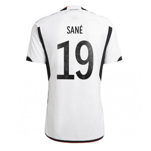 Moški Nogometni dresi Nemčija Leroy Sane #19 Domači SP 2022 Kratek Rokav